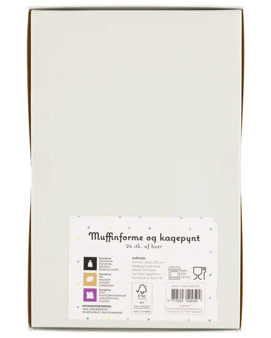 Disco muffinforme 24-pak