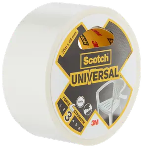 Scotch® Universal Lærredstape Hvid 48 mm x 25 meter