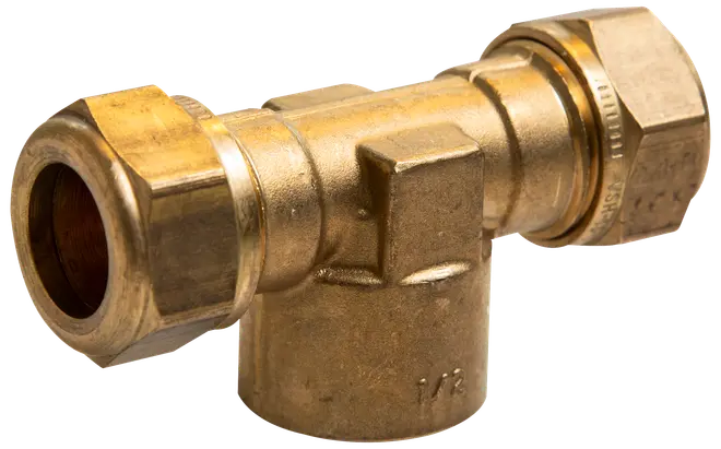 Klämringskopp t-rör 15mmx1/2\"