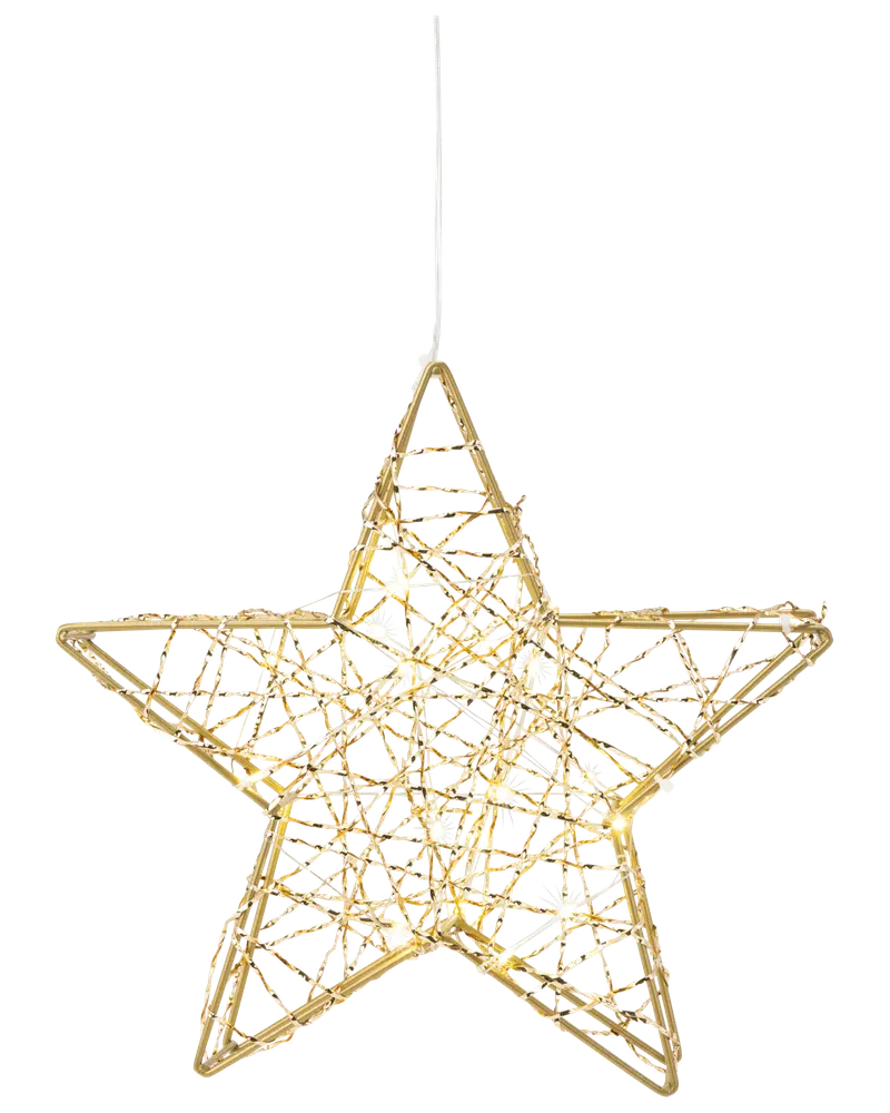 LED-stjärna 3D Ø30 cm