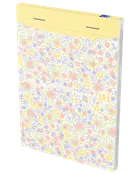 Oxford Notesbog Floral A6 linjer - ass. farver