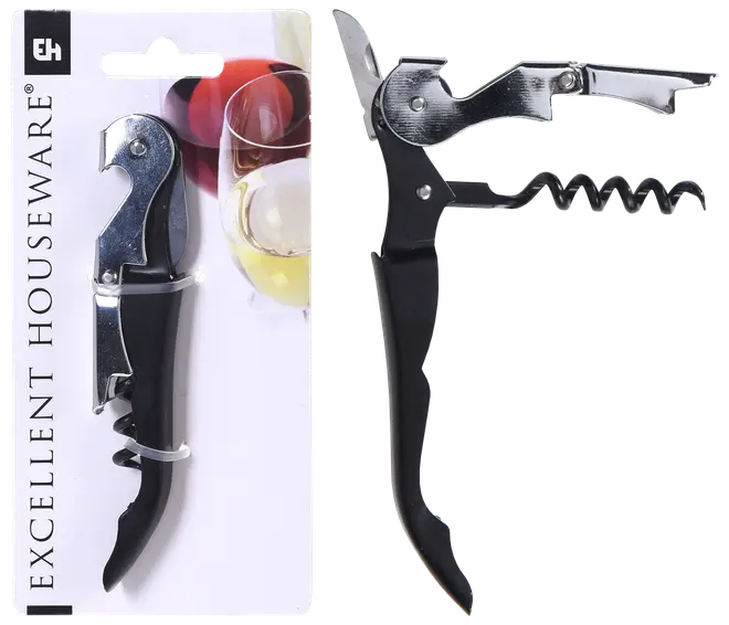 Korkskruv 3 funktioner