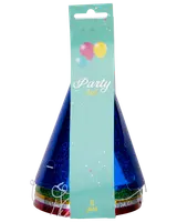 Nyårshattar holografiska 8-pack