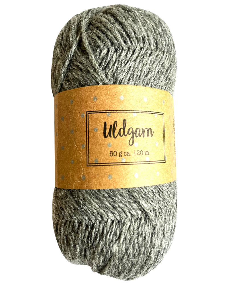 Uldgarn melange 50 g - assorterede farver