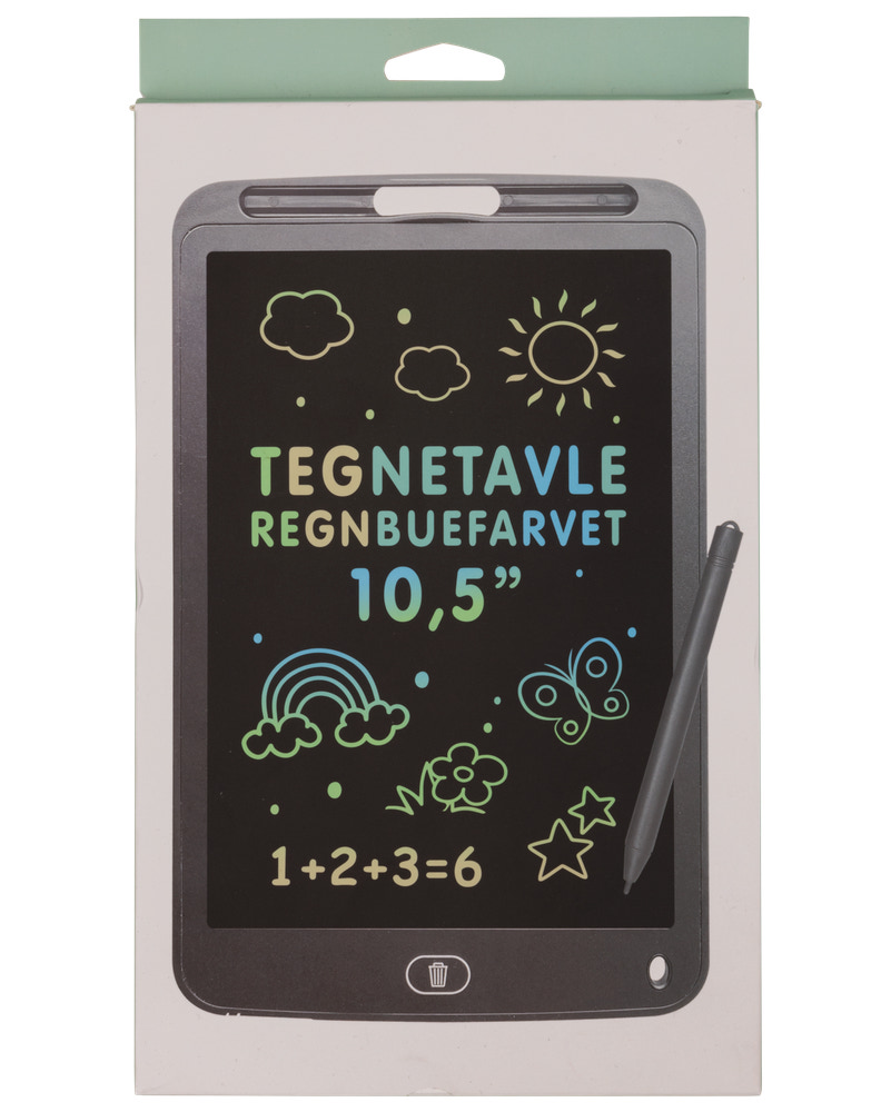 Skrive- og tegnetavle LCD 10,5''