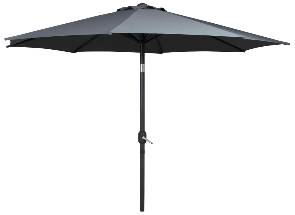 Parasoll med tilt Ø3 meter - Grå