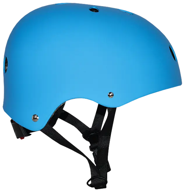 Cykelhjälm rosa, Blå