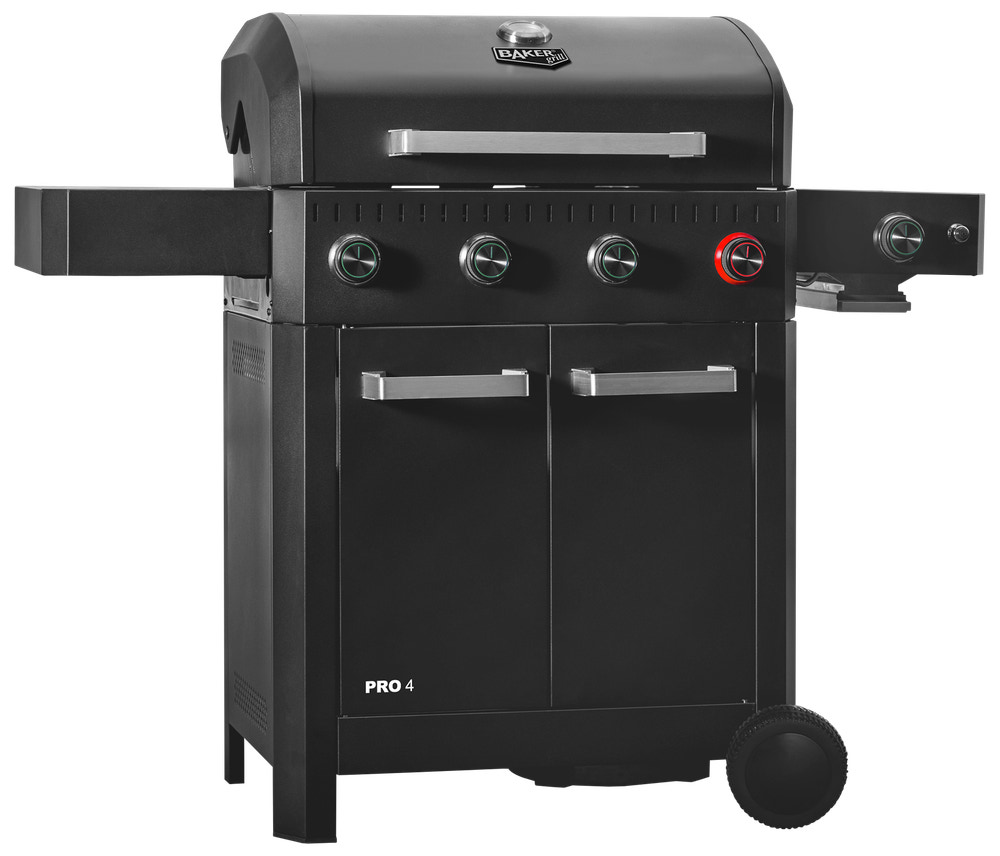 BAKERgrill Gasgrill Pro 4+1