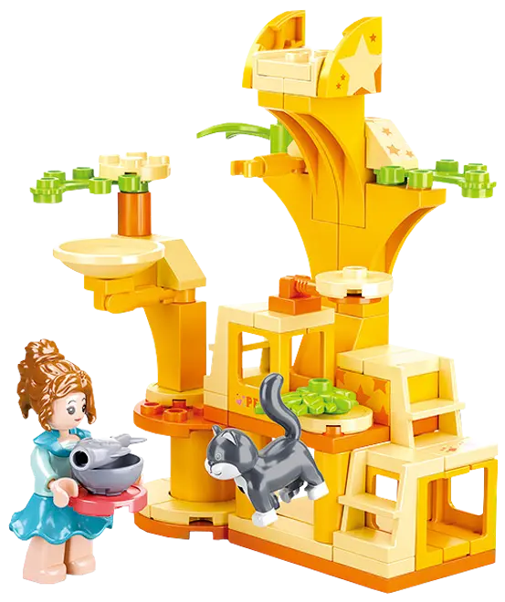 Sluban Girls Dream M38-B0970 - ass. dyreparker