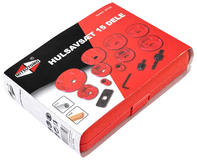 Mitsutomo Hulsave bi-metal Ø19-102 mm - 15 dele