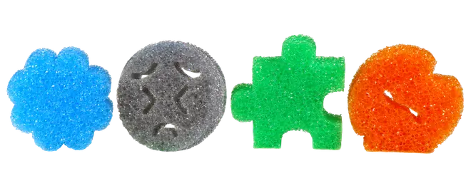 Multifunktionell skursvamp