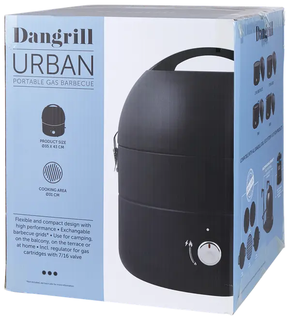 Dangrill Urban gasgrill - bærbar
