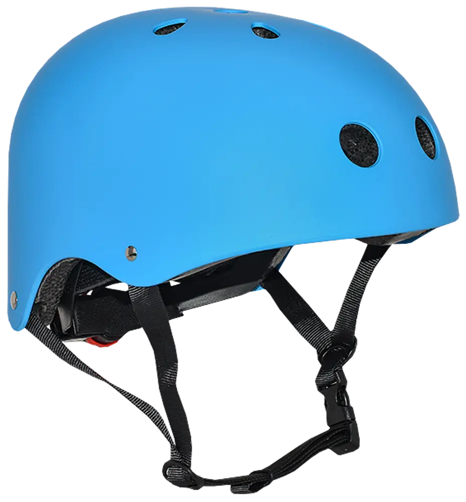 Cykelhjelm, Blå