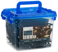 Ljusslinga 300 LED med timer - varmvit 