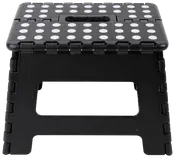 Skammel foldbar H. 22 cm - Sort