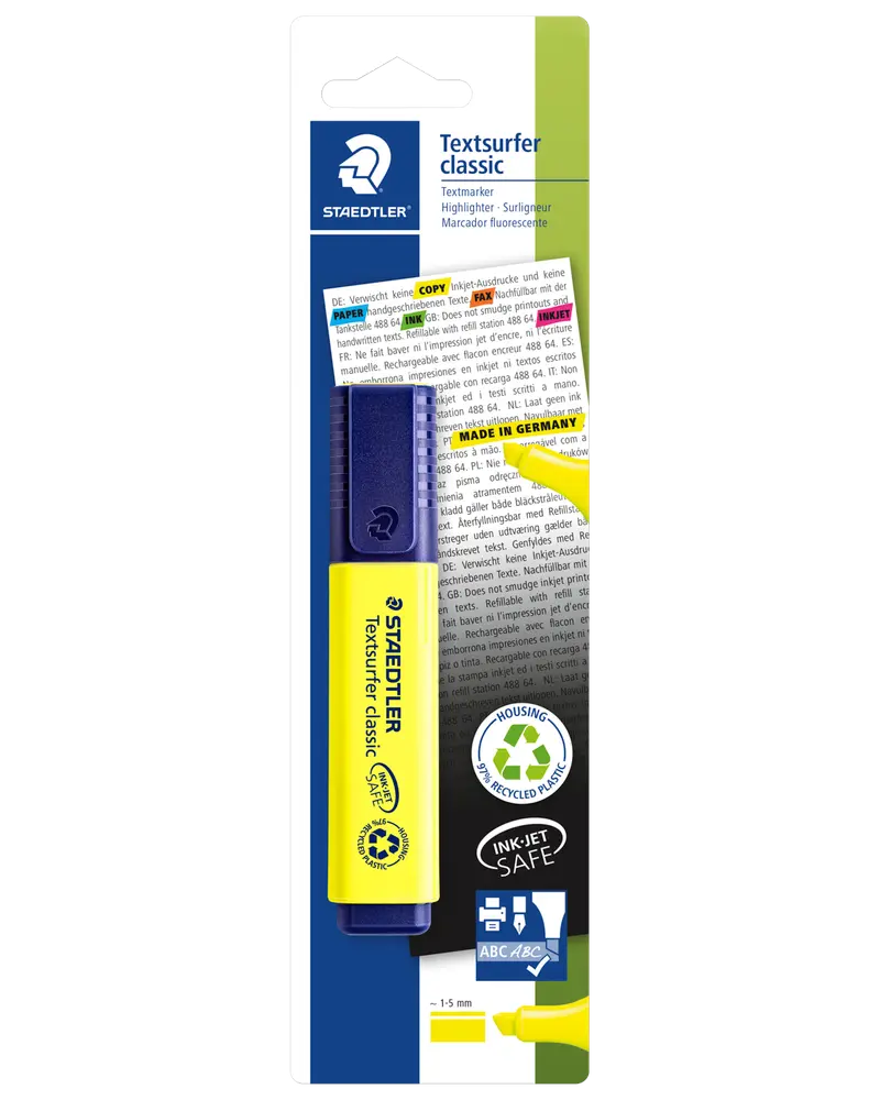 Staedtler Textsurfer Highlighter Classic - gul