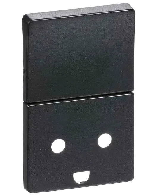 LK FUGA Tangent stikkontakt 1½modul m/jord - koksgrå