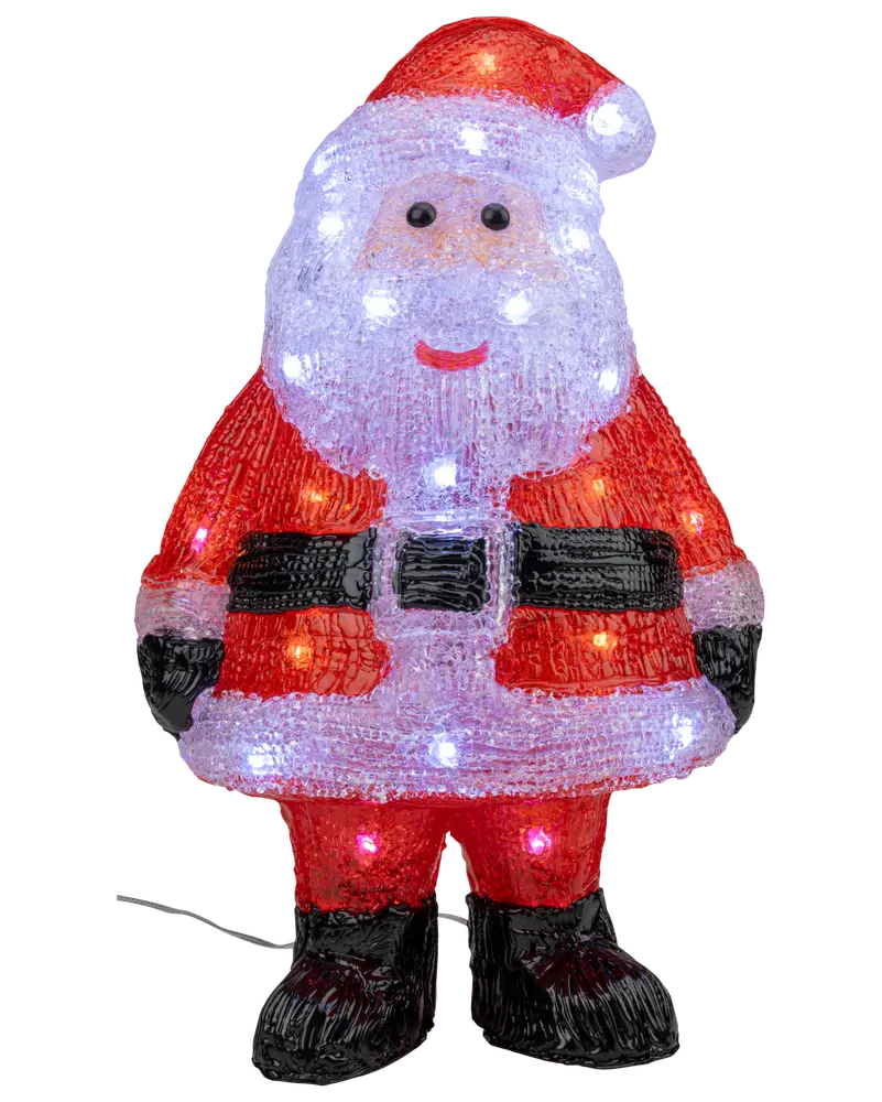 Jultomte akryl - 34 cm 