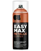 Kobber metallic spraymaling, akrylbaseret, egnet til forskellige overflader. Giver en berøringsfri metalfinish, nem påføring og har sort og kobberfarvet etiket.