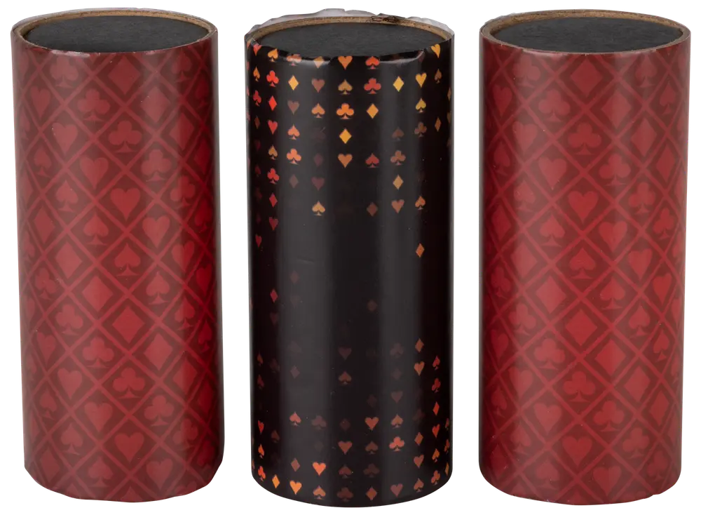 Bordbombe Casino 10 cm 3-pak