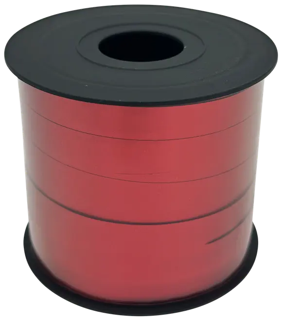 Gavebånd 1 cm x 50 m rød