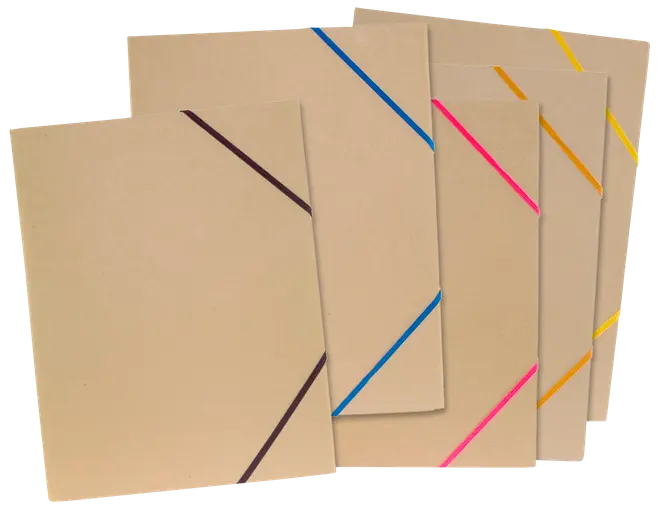 GUMMIBANDSMAPP A4 5-PACK