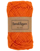 Bomullsgarn 50 g orange