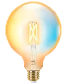 Smart LED-pære 7W E27 G125 Amber