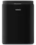 Sort Wasco mini-køleskab med elegant, moderne design. Glat frontpanel, kompakt størrelse og topåbning. Perfekt til små rum, kontorer eller kollegieværelser.