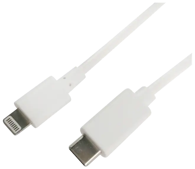 SINOX Lightning kabel til USB-C 1 m - hvid