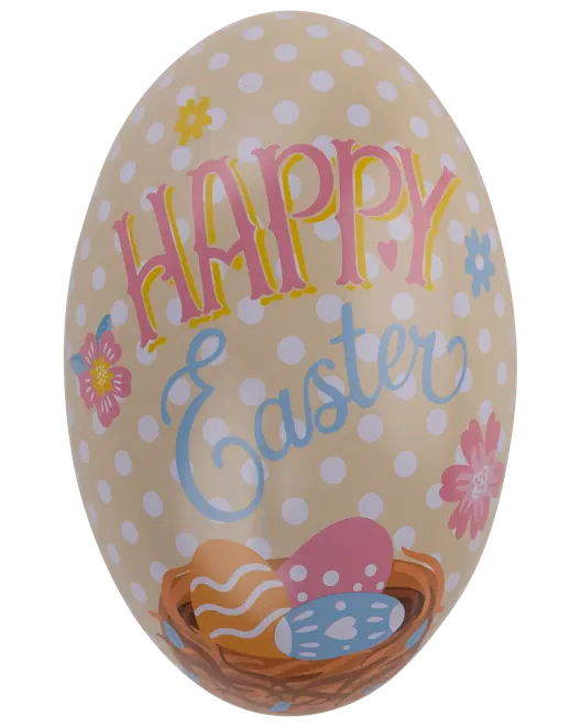 Påskägg Metall - 12 cm