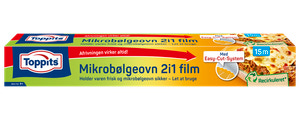 Toppits madfilm 2-i-1 til mikroovn