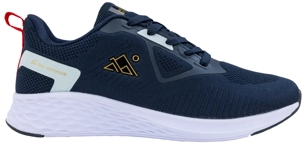 Sneakers navy/hvid