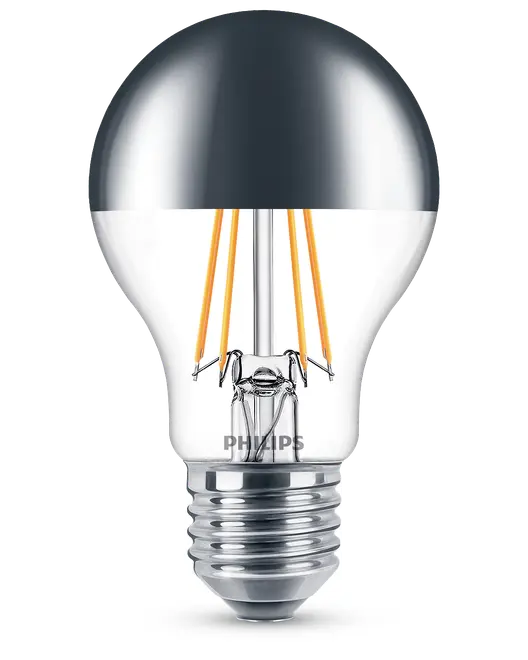 PHILIPS 7,2W E27 dimbar spegelkåpa