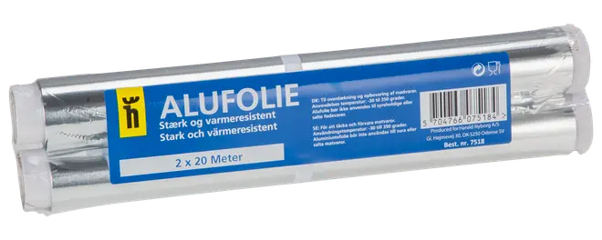Alufolie 2 ruller