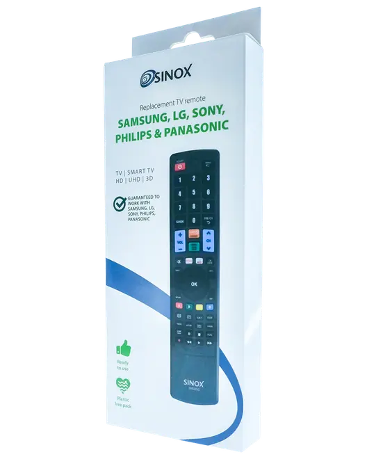 TV-fjernbetjening til 5 mærker