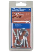 Skruekrog Ø4,7 x 60 mm 4-pak