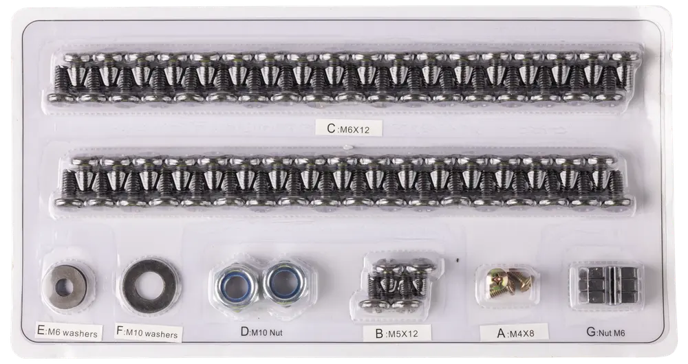 Skruesæt til gasgrill PRO 4 + 1 IR
