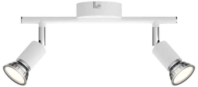 PHILIPS Spotlampe Limbali GU10 2 spot - hvid