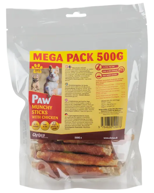 Paw Munchy Chicken 500 g