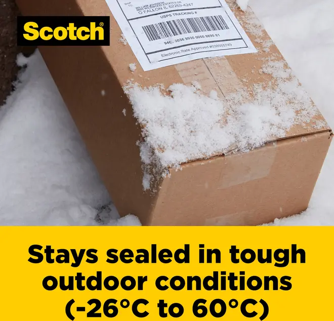 Scotch® Box Lock™ Emballagetejp 48 mm x 20,3 meter
