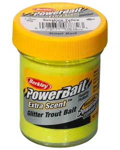 BERKLEY PowerBait - Sunshine Yellow Glitter