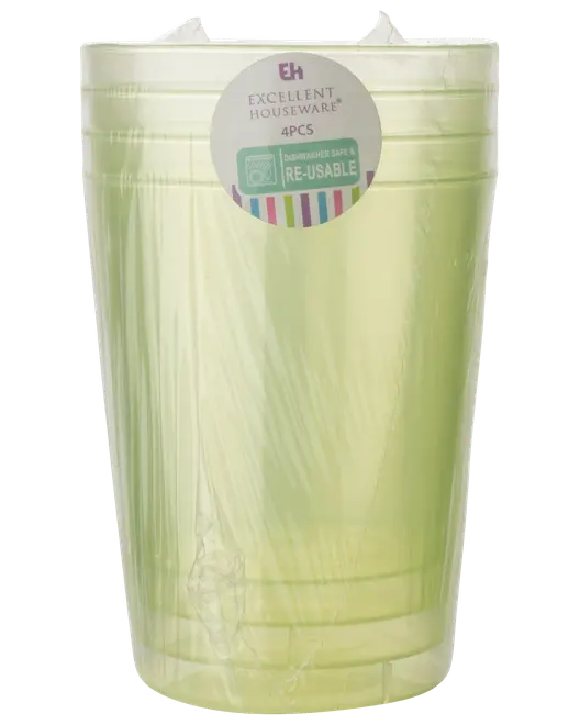 Ölglas 50 cl återanvändbart 4-pack