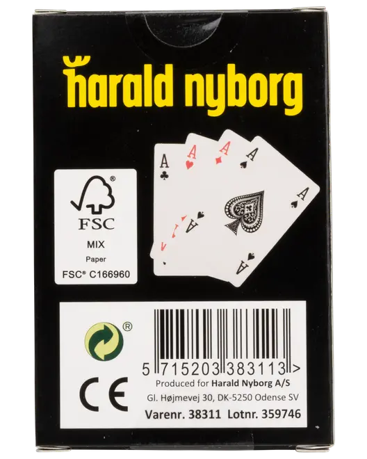 Harald Nyborg spillekort