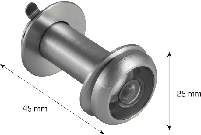 jasa Dørspion Ø14 mm - 180 grader