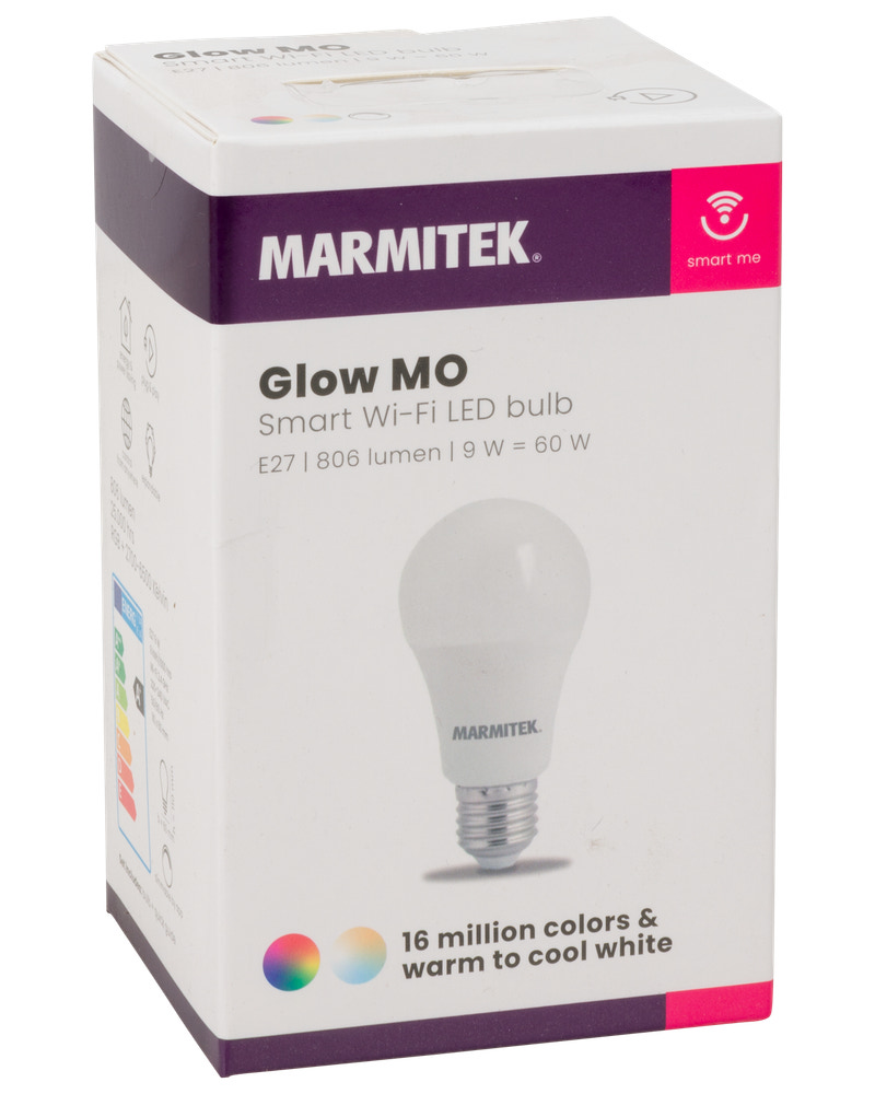 MARMITEK LED-lampa med WiFi 9 W E27