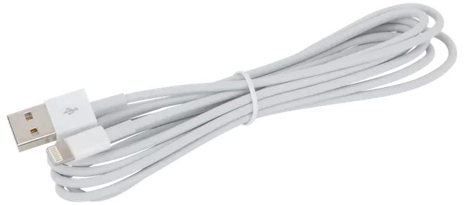 Sinox lightningkabel vit 2 m