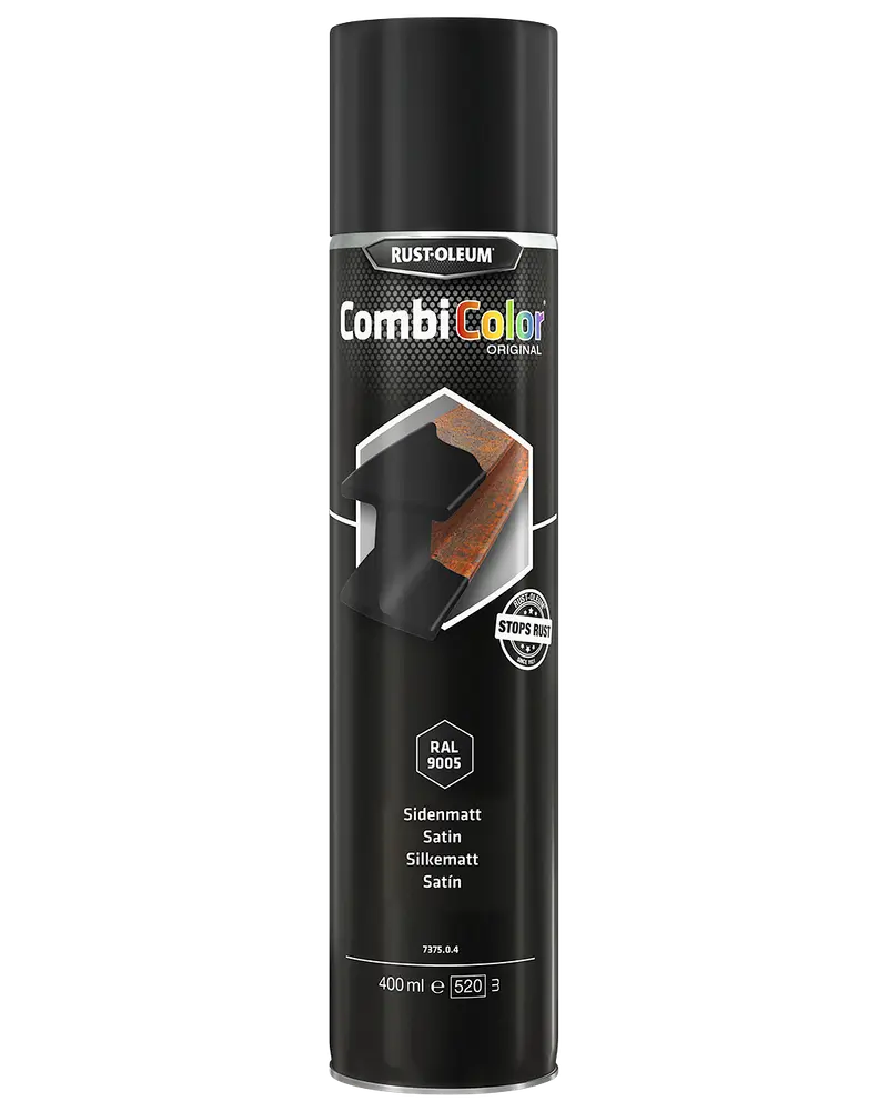 Rust Oleum Combicolor spray 400 ml - sort satin mat
