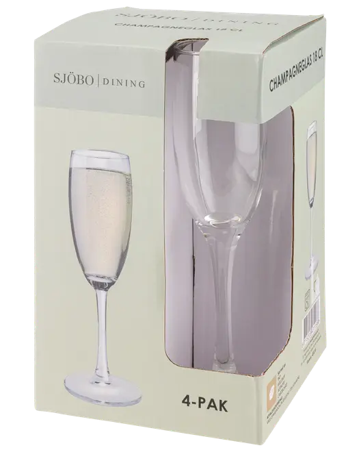 Champagneglas 18 cl 4-pack