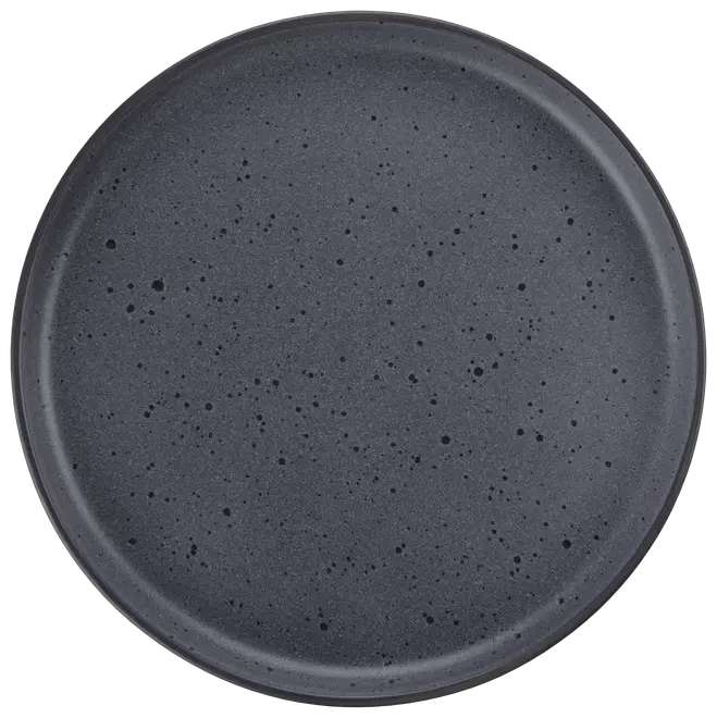 Tallrik stengods 26 cm grå
